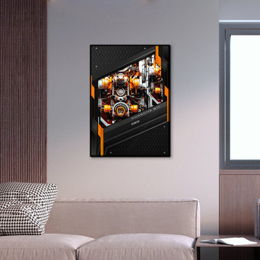 Lego 42056 Porsche 911 GT3 RS Display Wallboard